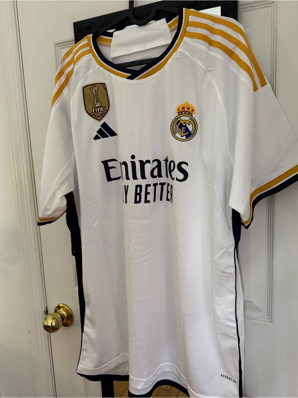 Real Madrid Jersey Vini Jr #7 White XL Soccer Football Shirt
